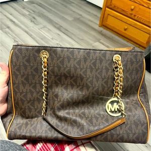 Brown Michael Kors Purse